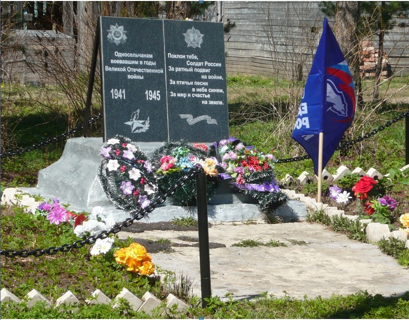 Памятник «Односельчанам, воевавшим в годы ВОВ 1941-1945» 0