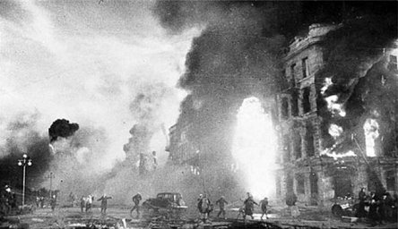 Сталинград в огне